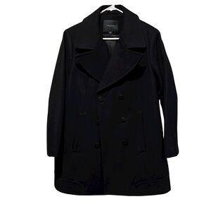 Marc new York women's wool blended double Breasted Peacoat size 14